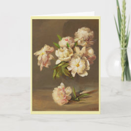 Tarjeta Peonies en una caja, Charles Ethan Porter