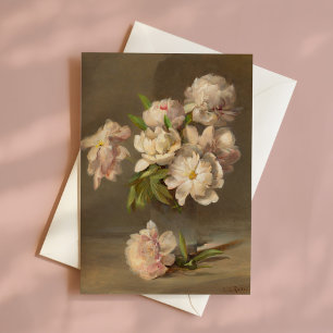 Tarjeta Peonies en una caja   Charles Ethan Porter