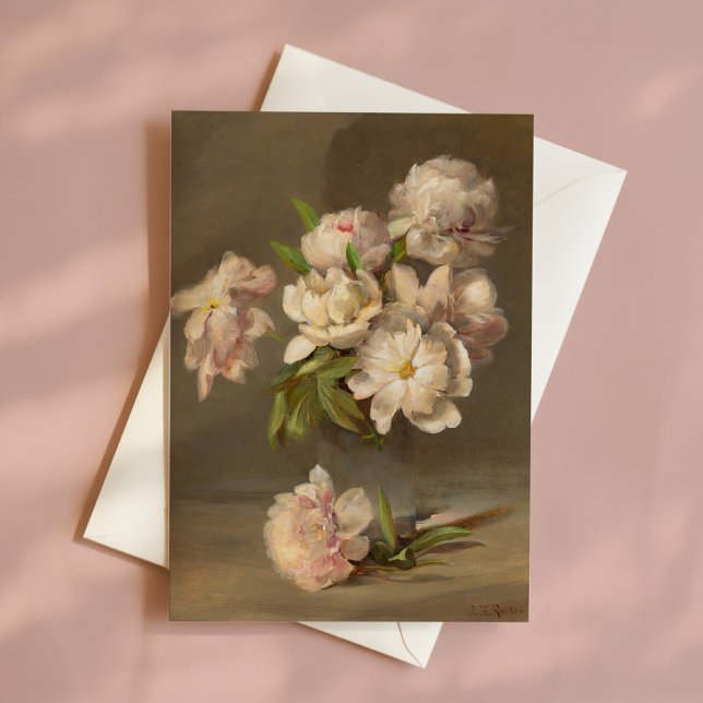 Tarjeta Peonies en una caja | Charles Ethan Porter (Subido por el creador)