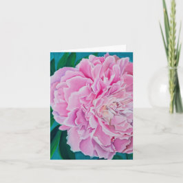 Tarjeta Peony