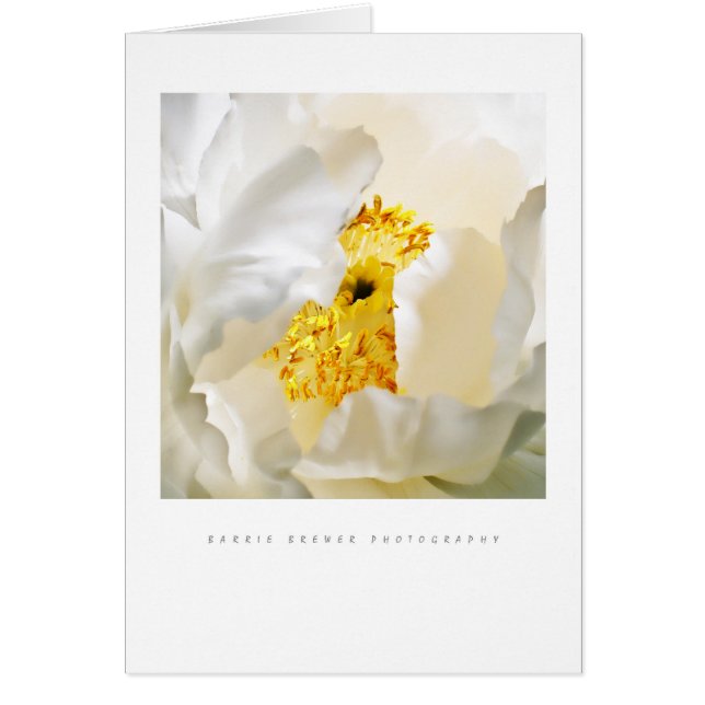 Tarjeta Peony (Frente)