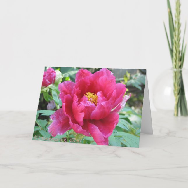Tarjeta Peony (Anverso)