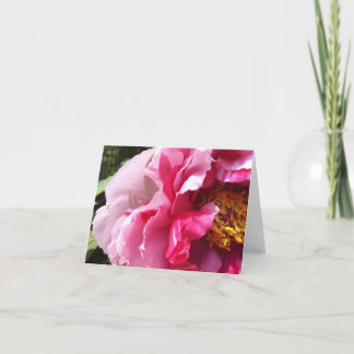 Tarjeta Peony Notecard