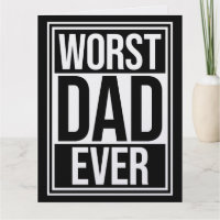 Peor Papá del Mundo Chiste Divertido y Sarcástico
