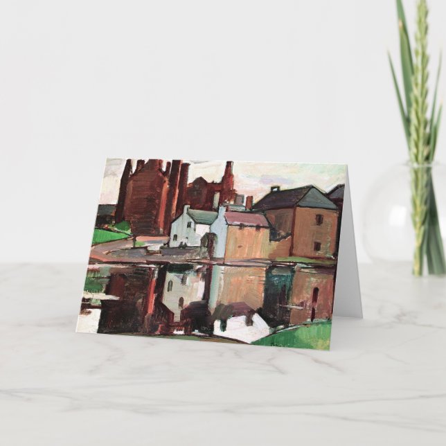 Tarjeta Peploe - Castillo de Kirkcudbright, (Anverso)