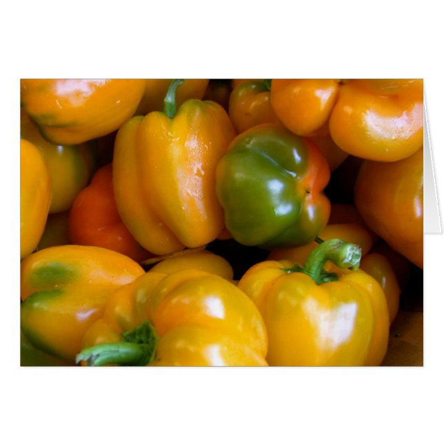 Tarjeta Peppers Blank (Anverso (Horizontal))