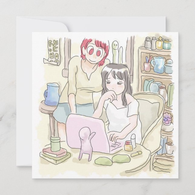 TARJETA PEQUEÑA さむにやじ (Anverso)