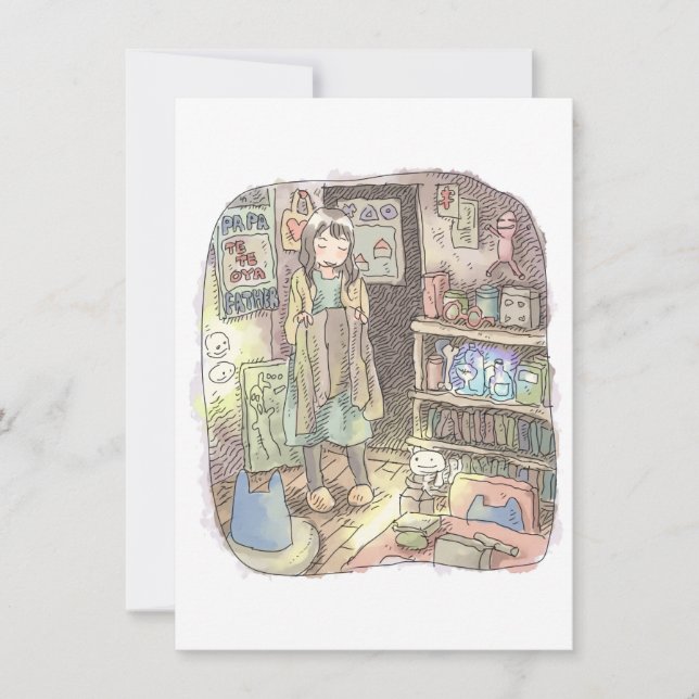 TARJETA PEQUEÑA さやしごじ (Anverso)