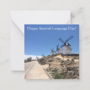 Tarjeta Pequeña 04.23.DíaDelIdiomaEspañol