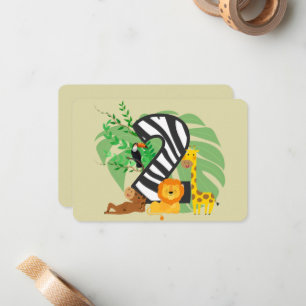 Tarjeta Pequeña 2 years old! Happy Birthday baby!