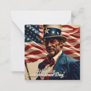 Tarjeta Pequeña 4 de julio – Espíritu de Independencia