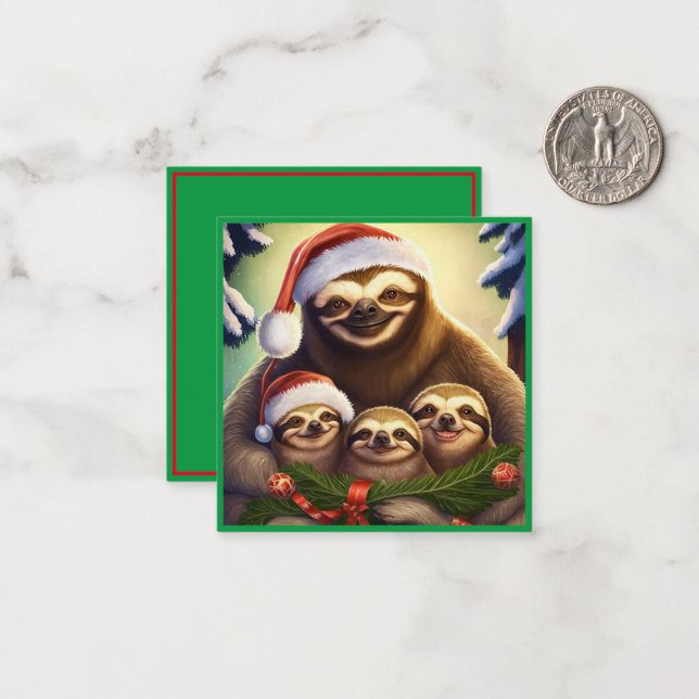 Tarjeta Pequeña 4 Vacaciones para familias de Slots (Anverso/Reverso In Situ)