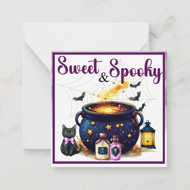 Tarjeta Pequeña A Baby Brewing (Anverso)