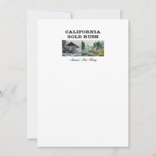 Tarjeta Pequeña ABH California Gold Rush