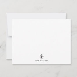 Tarjeta Pequeña Abogado