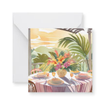 Acción de Gracias en Florida - Notecard