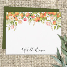 Acrílico Monograma Personalizado Naranja Elegante