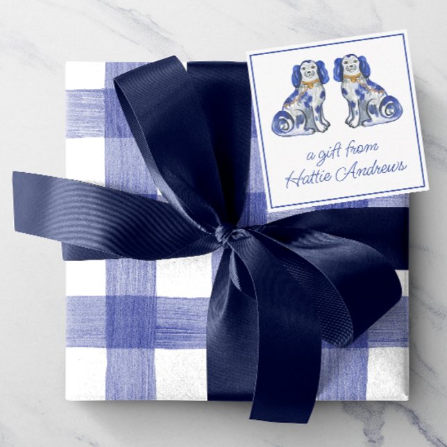 Tarjeta Pequeña Acuarela Gabinete de regalo para perros Staffordsh (Subido por el creador)