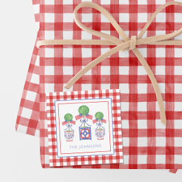 Tarjeta Pequeña Acuarela Patriótica Bandera Estadounidense Regalo 