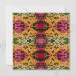 Tarjeta Pequeña Acuarela Y Tinta Abstrante Expressionismo Arte