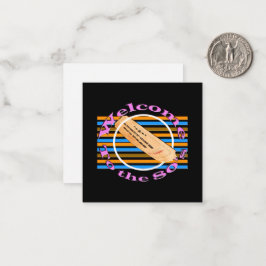 Tarjeta Pequeña Admitir un billete a los 80