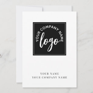 Tarjeta Pequeña Agregue el logotipo de su empresa