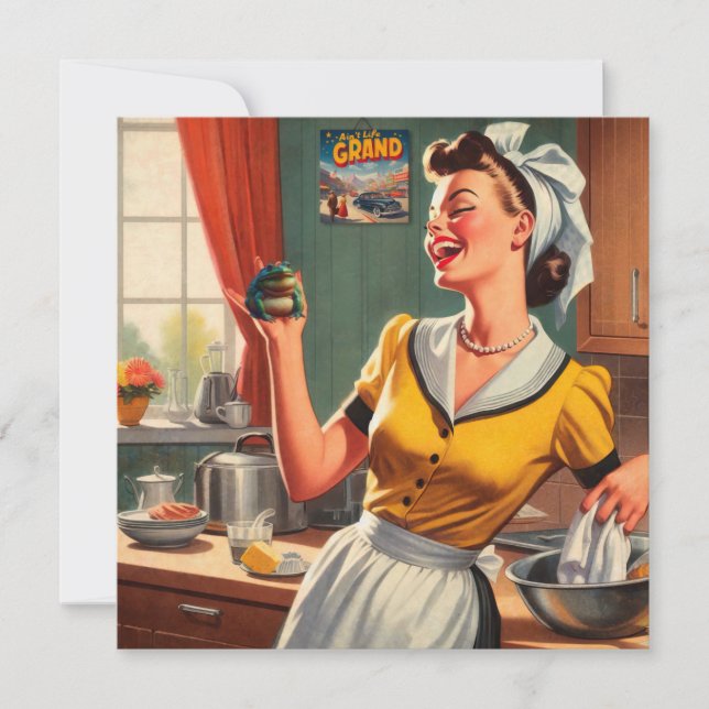 Tarjeta Pequeña Ain t Life Great (Anverso)