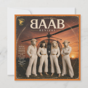 Tarjeta Pequeña Álbum BAAB: una parodia