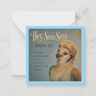 Tarjeta Pequeña Álbum de Doris Jay: una parodia