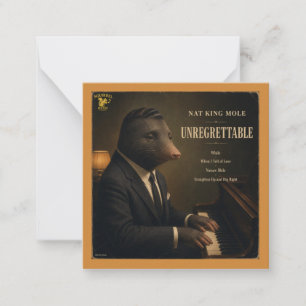 Tarjeta Pequeña Álbum de Nat King Mole: una parodia