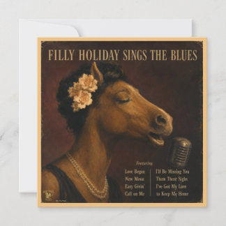 Tarjeta Pequeña Álbum de vacaciones de Filly: una parodia