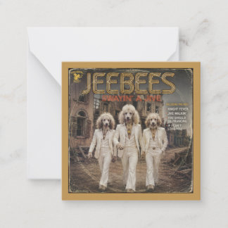 Tarjeta Pequeña Álbum Jeebees: una parodia