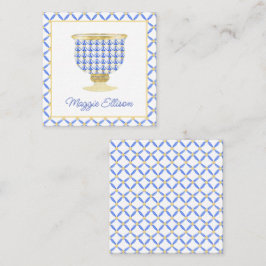 Tarjeta Pequeña Alojamiento de regalo de la Moda de color de agua 