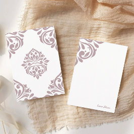 Tarjeta Pequeña Ambiencia Damask Tuscany Pink