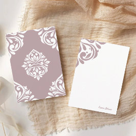 Tarjeta Pequeña Ambiencia Damask Tuscany Pink