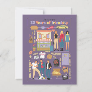 Tarjeta Pequeña AMIGOS™   30 años de amistad