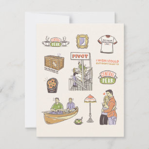 Tarjeta Pequeña AMIGOS™   Iconos Personalizados