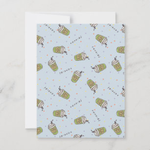 Tarjeta Pequeña AMIGOS™   Patrón de puntos centrales de polka