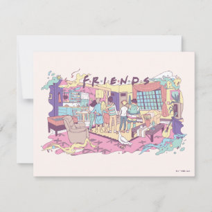 Tarjeta Pequeña AMIGOS™   Personalizado de apartamentos