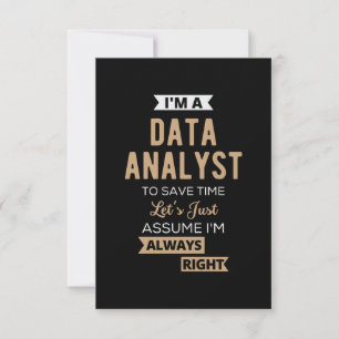 Tarjeta Pequeña Analista de datos