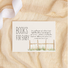 Tarjeta Pequeña Animales De Granja Presentan Libros De Amigos Para