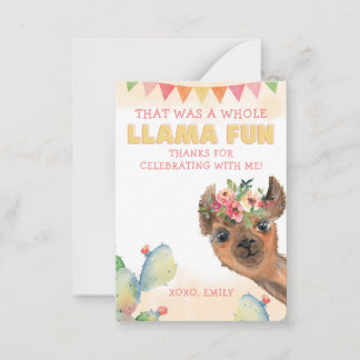 Tarjeta Pequeña Aniversario de la diversión de la llamada llamada