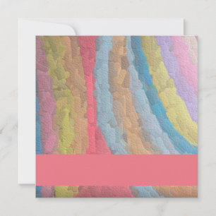 Tarjeta Pequeña Ann Arbor Pastel Chalk Art