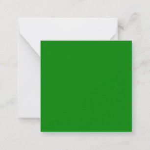 Tarjeta Pequeña Ao (inglés) (color sólido)