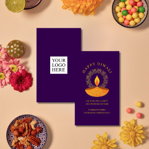 Tarjeta Pequeña Apreciación feliz del cliente Diwali