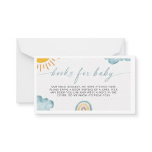 Aquí vienen los libros del hijo para el bebé