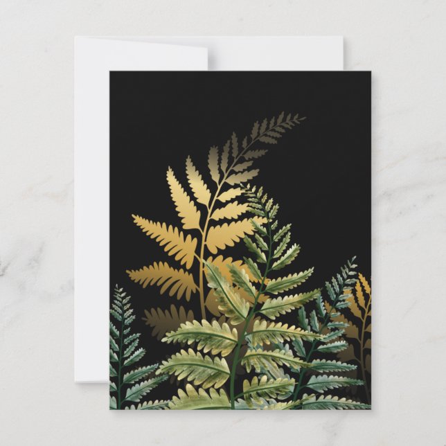 Tarjeta Pequeña Árboles acuarelas 3 (Anverso)