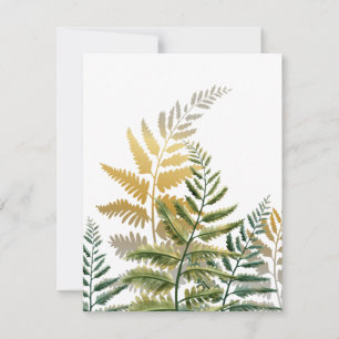 Tarjeta Pequeña Árboles acuarelas 6