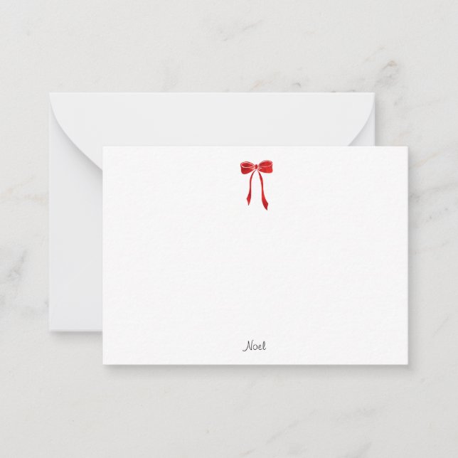 Tarjeta Pequeña Arco de Acuarela Roja (Anverso)