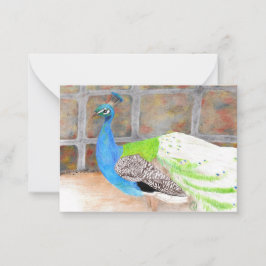 Tarjeta Pequeña Arte original "Cocky"